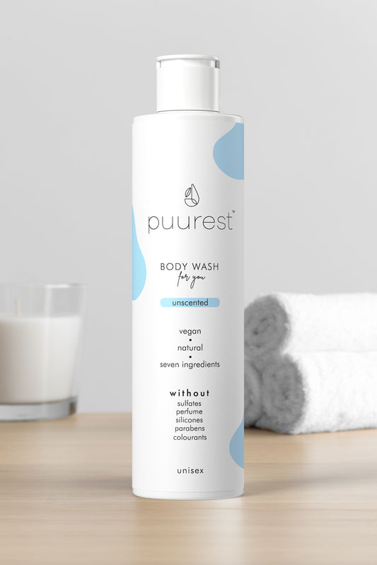 Puurest Duschgel, parfümfrei, 250 ml – IN KÜRZE ERHÄLTLICH